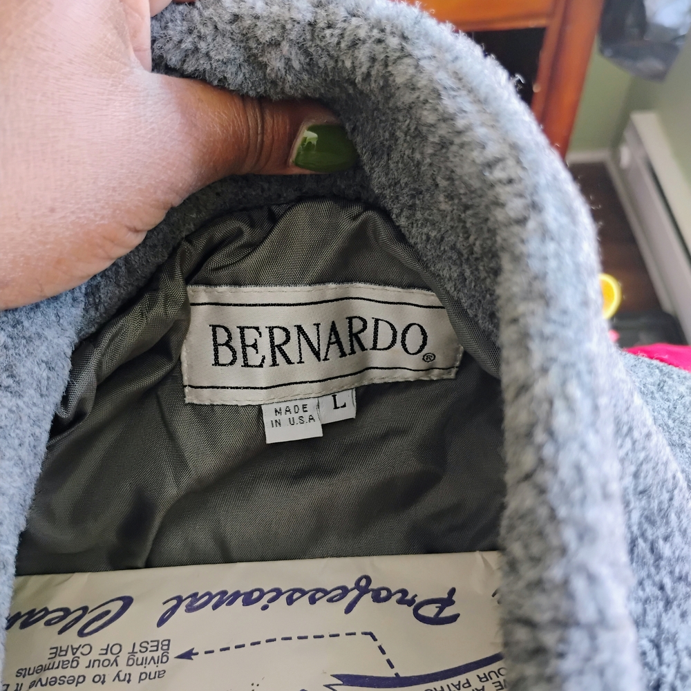 Bernardo Gray Teddy Jacket